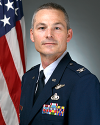 Col C. "Matt" Ryan, USAF, Senior Materiel Leader, Simulators, AFLCMC/WNS